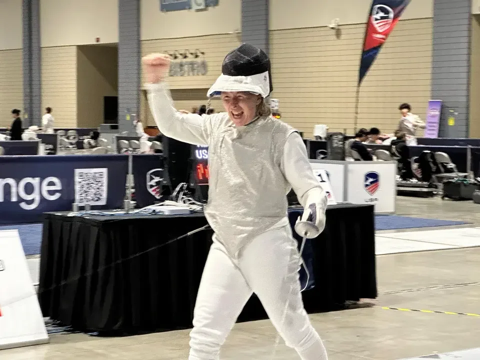 En Garde! New Haven Woman Fences For Fun -- And a Little Glory, Too