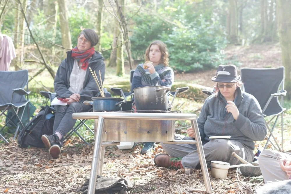 Working in the woods, yes please!