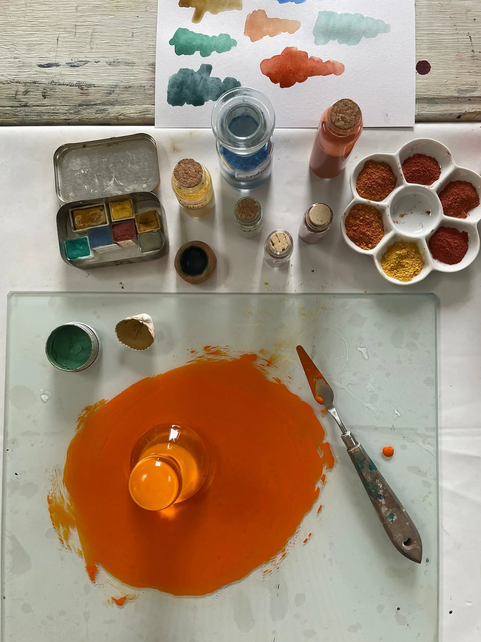 Make your own watercolour paint set, at GRACEFIELD ARTS CENTRE (DUMFRIES) 20th August