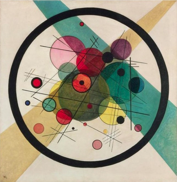 Wassily Kandinsky, Circles in a Circle, 1923