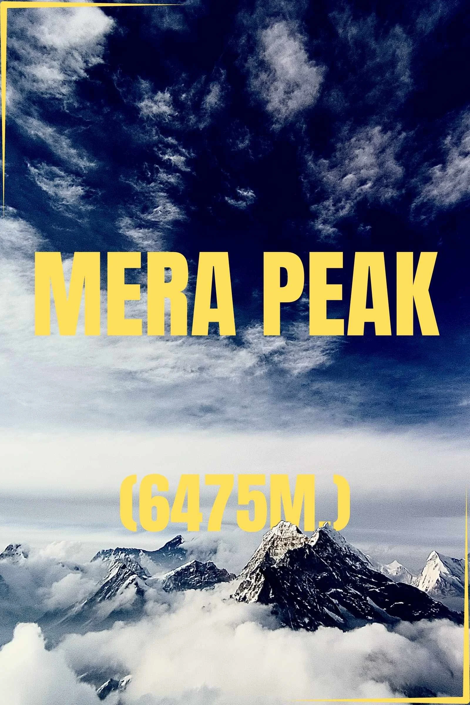 MERA PEAK (6476M.)