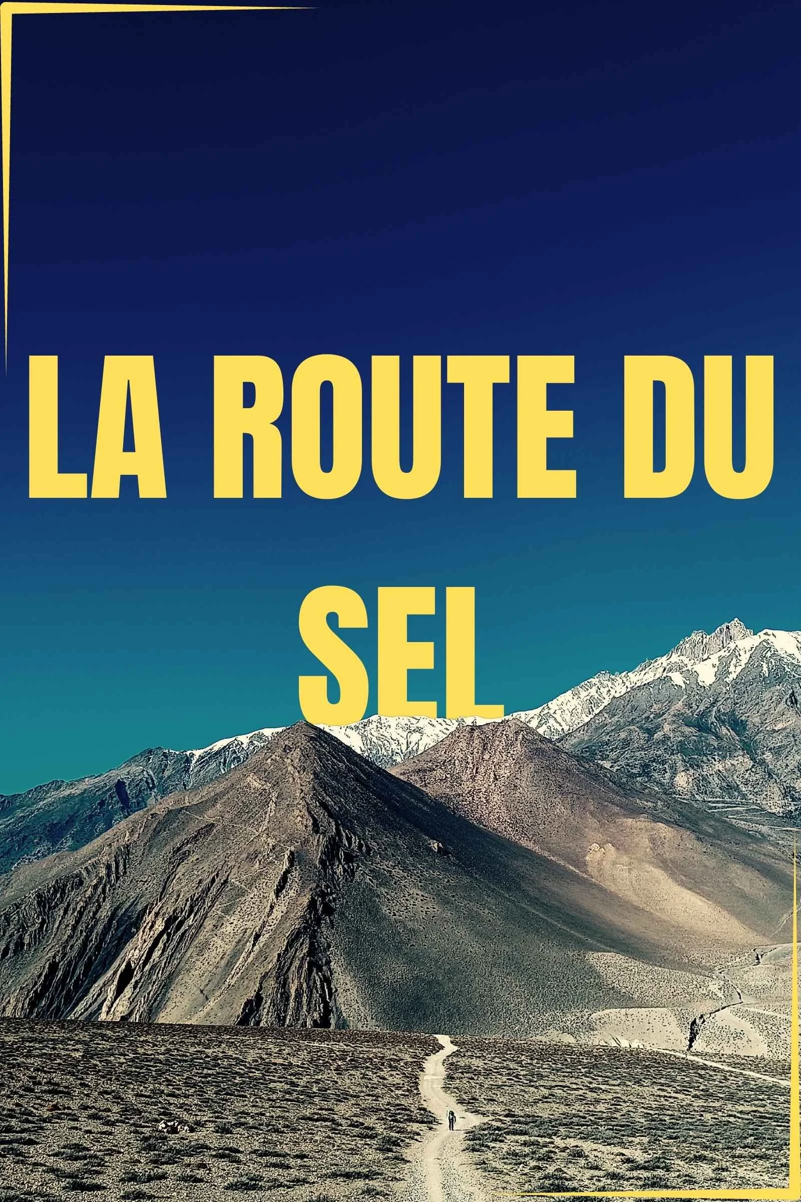 thumbnail de la route du sel représentant le paysage du bas-mustang et un de nos trekkeur en route vers muktinath