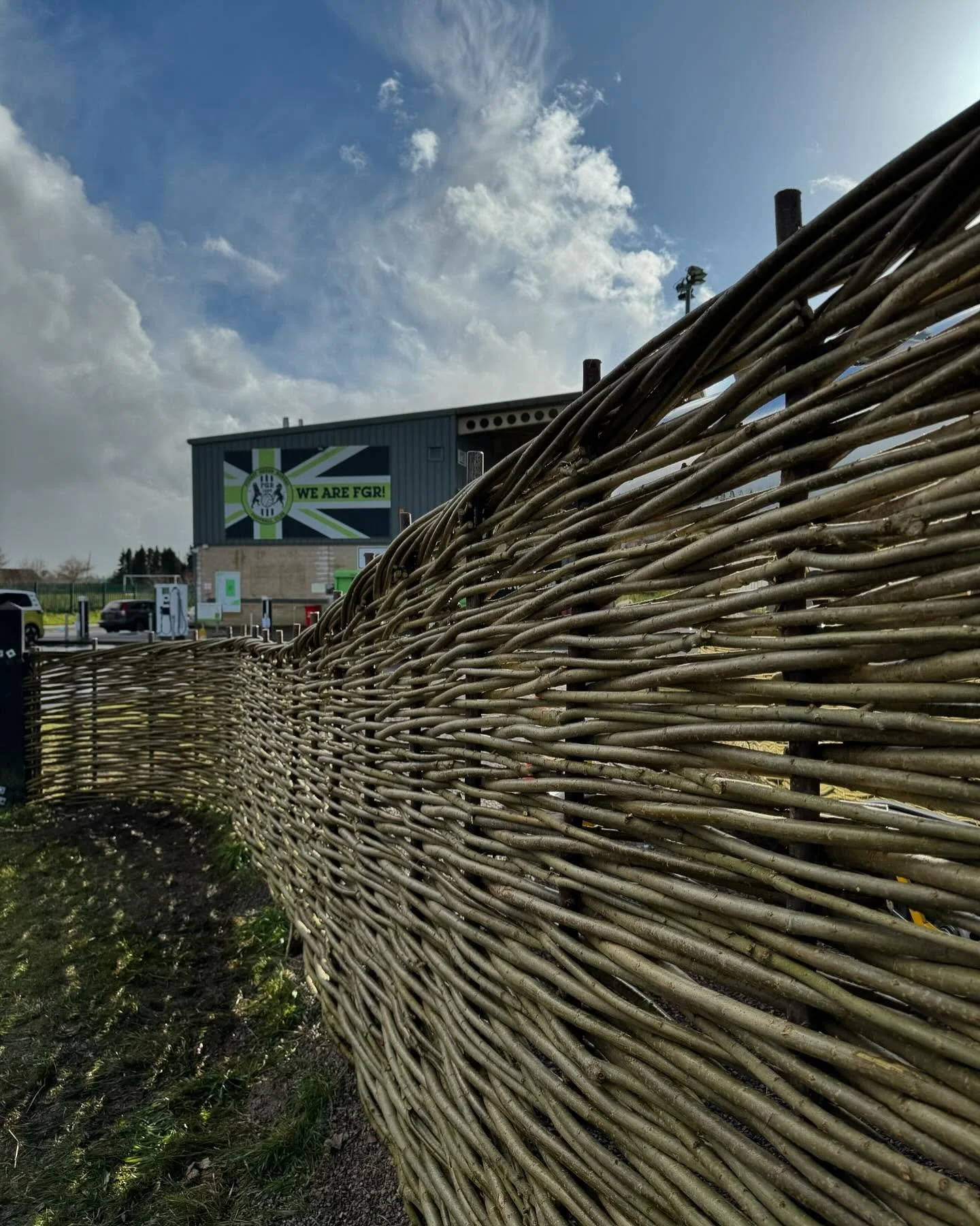 A few shots from some recent additions we made to the fan zone at @fgrfc_official @brewdogofficial