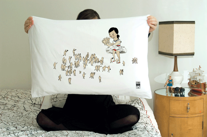 Third Drawer Down: limited edition pillow case