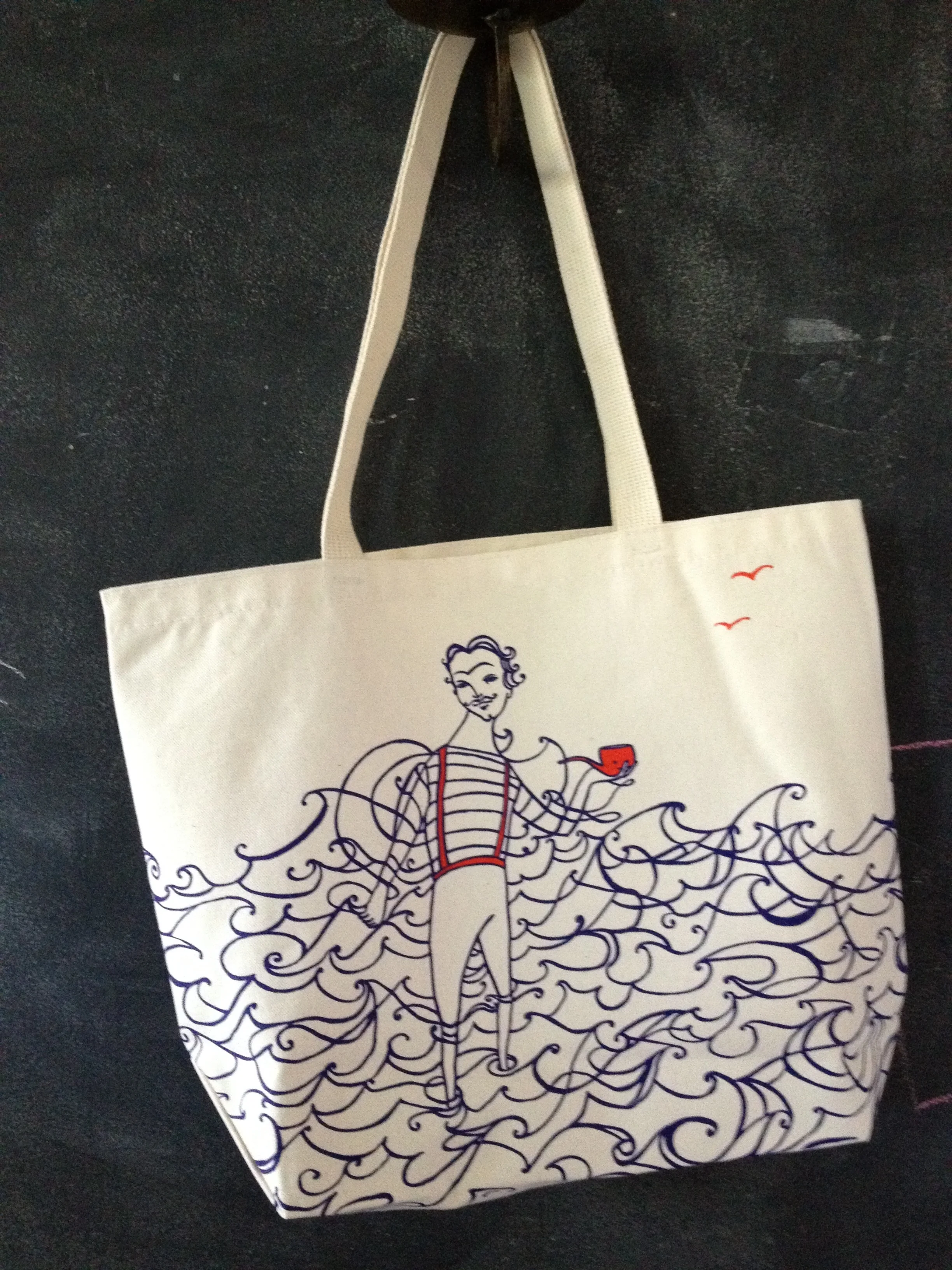 He sells sea shells tote