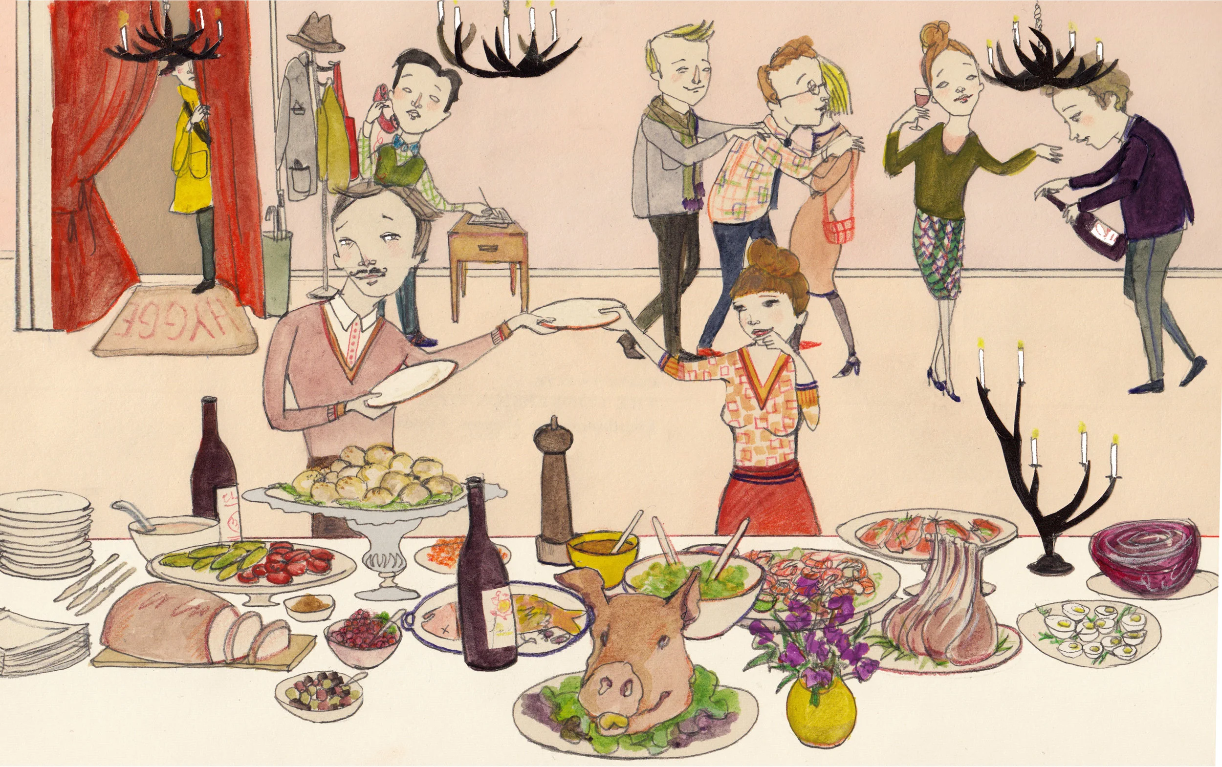 The art of hygge/ Food Illustrated UK