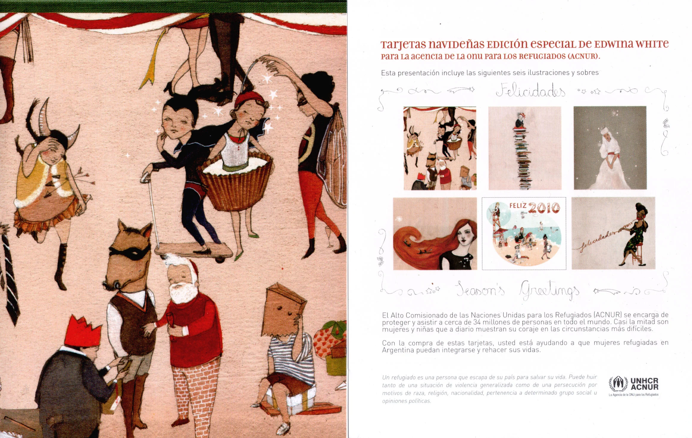 Holiday card series/ UNHCR