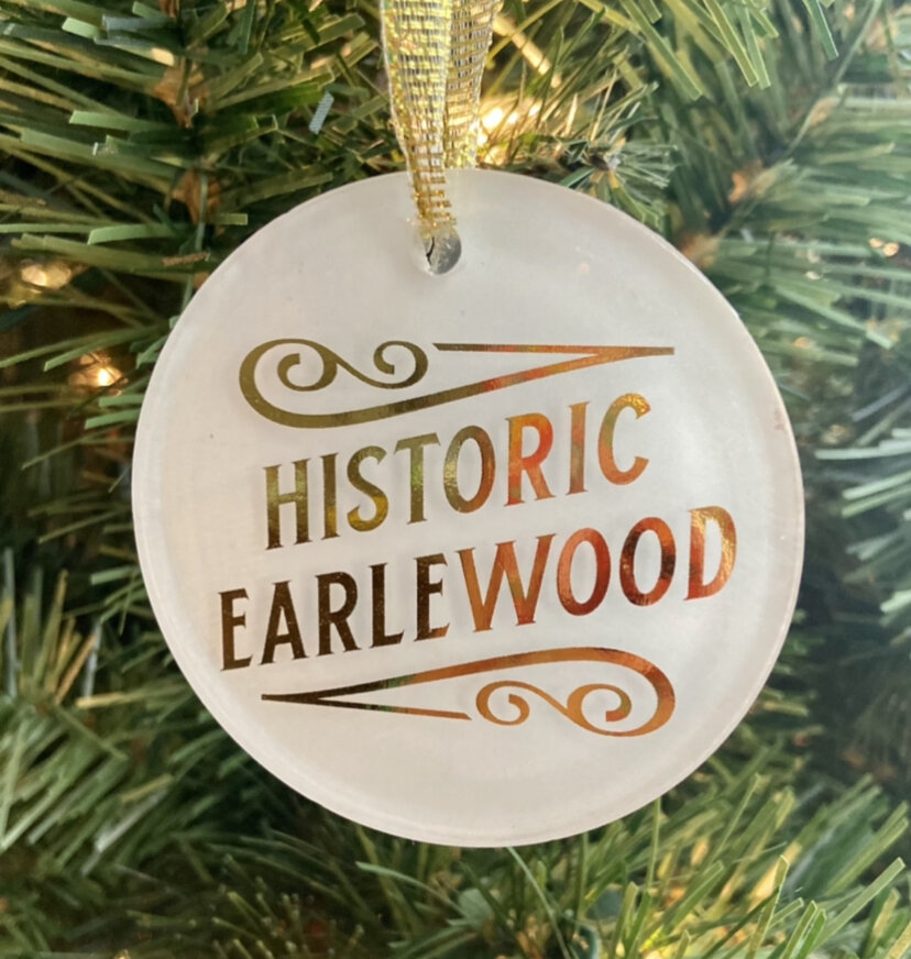 Historic Earlewood Ornament - Acrylic — Historic Earlewood Neighborhood