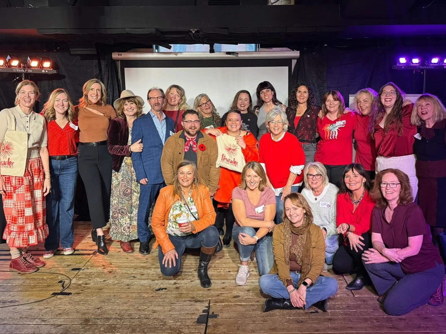 Yay Calgary Firecrackers!!
Congrats on your most recent Annual Firecracker Brunch!

Thank you to everyone who showed up, sparkled, and brunch-ed with at  brunch this Sunday @bloxartscentre. What a treat to look back on a year of wild creative action,
