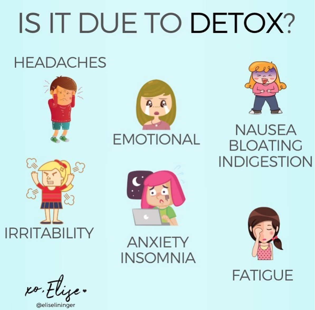 gut detox symptoms