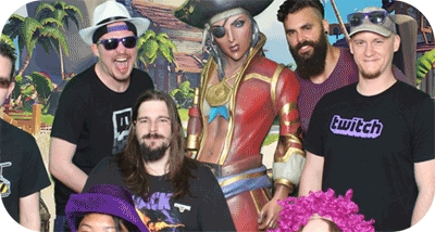 Photography from our SEA OF THIEVES Photobooth