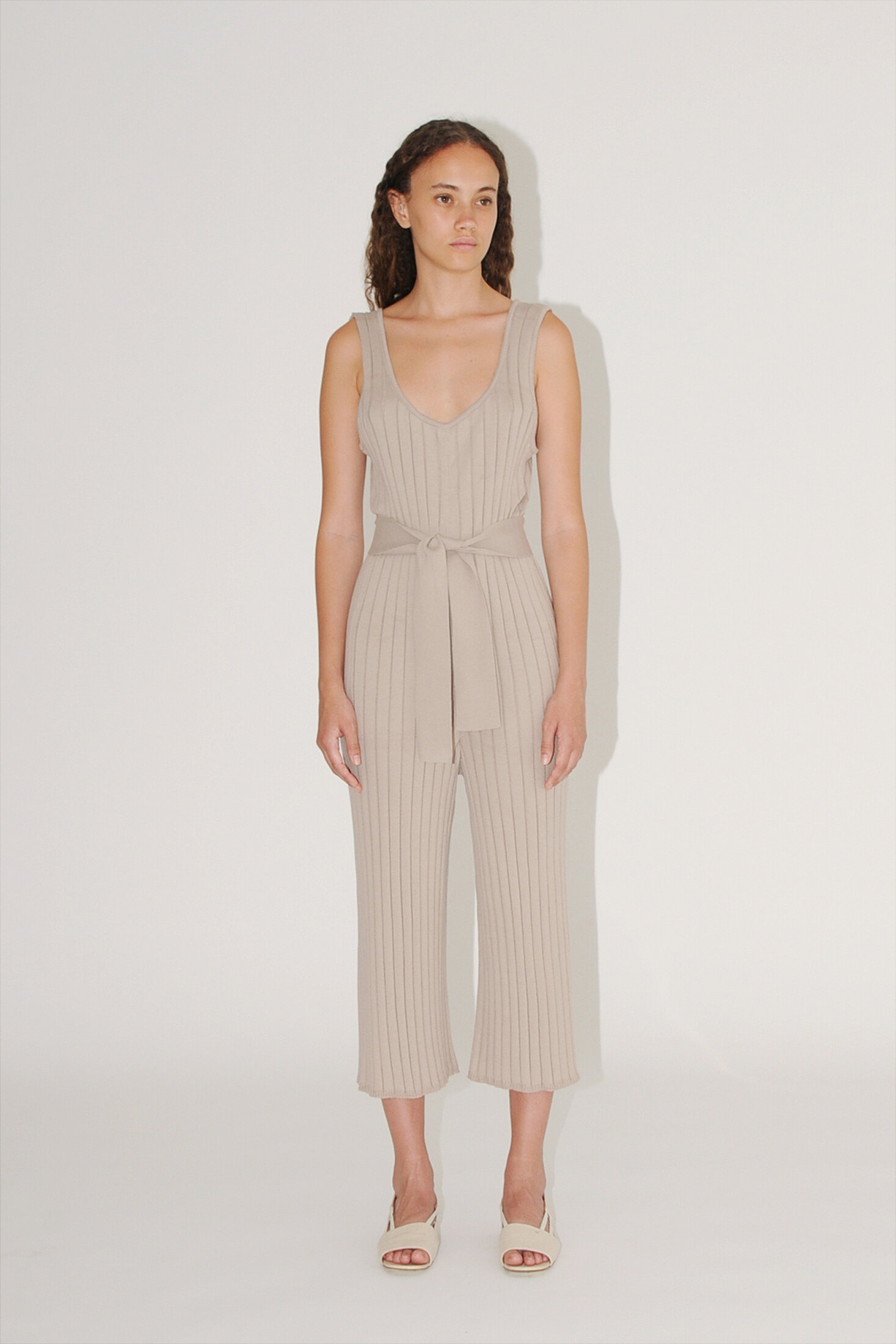 Bailey Jumpsuit Stone