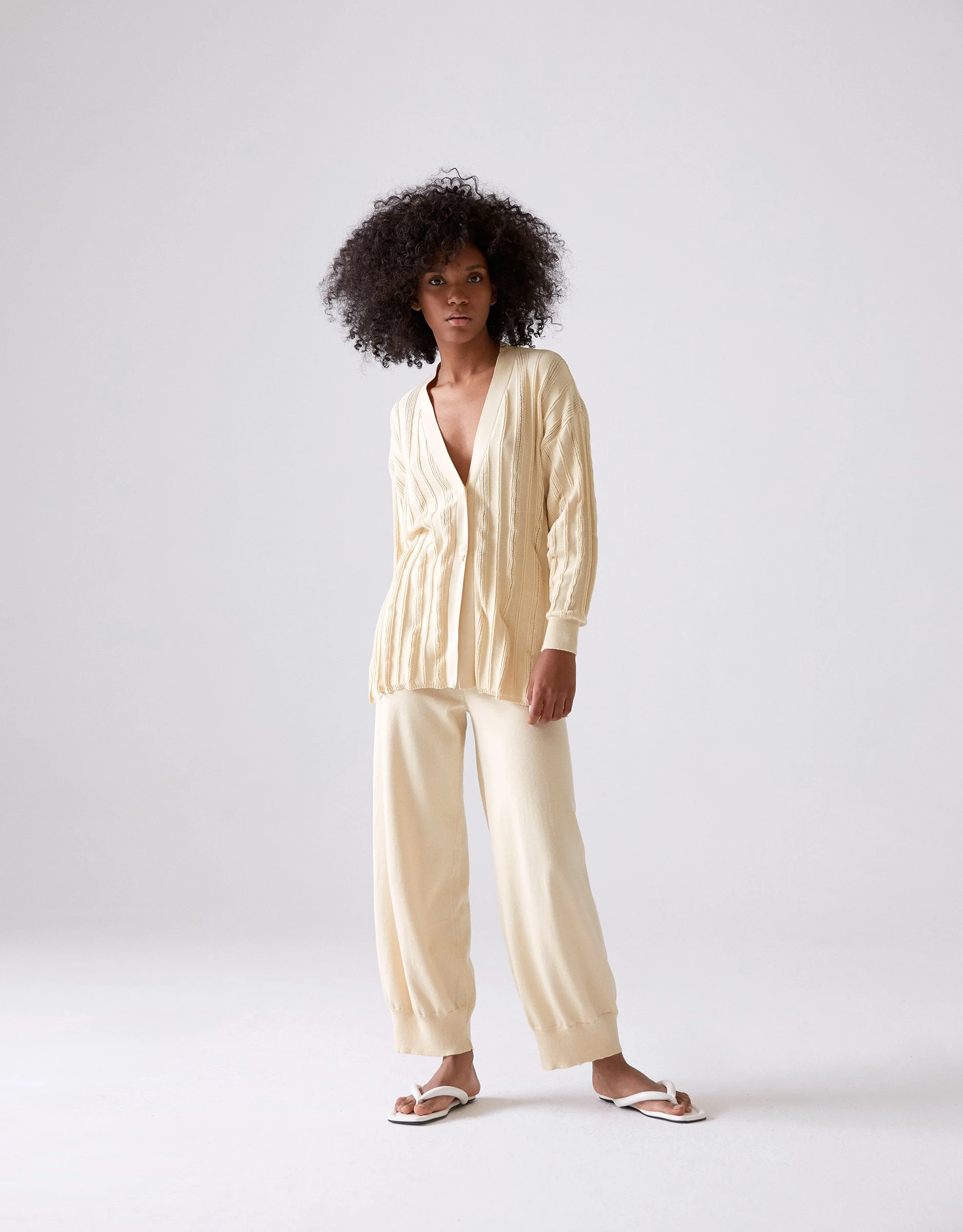 Broto Cardigan Vanilla