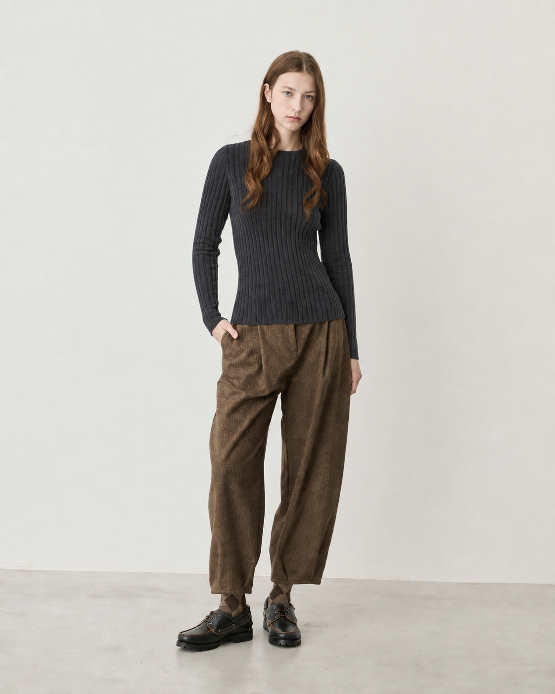 Valley Charcoal Sweater