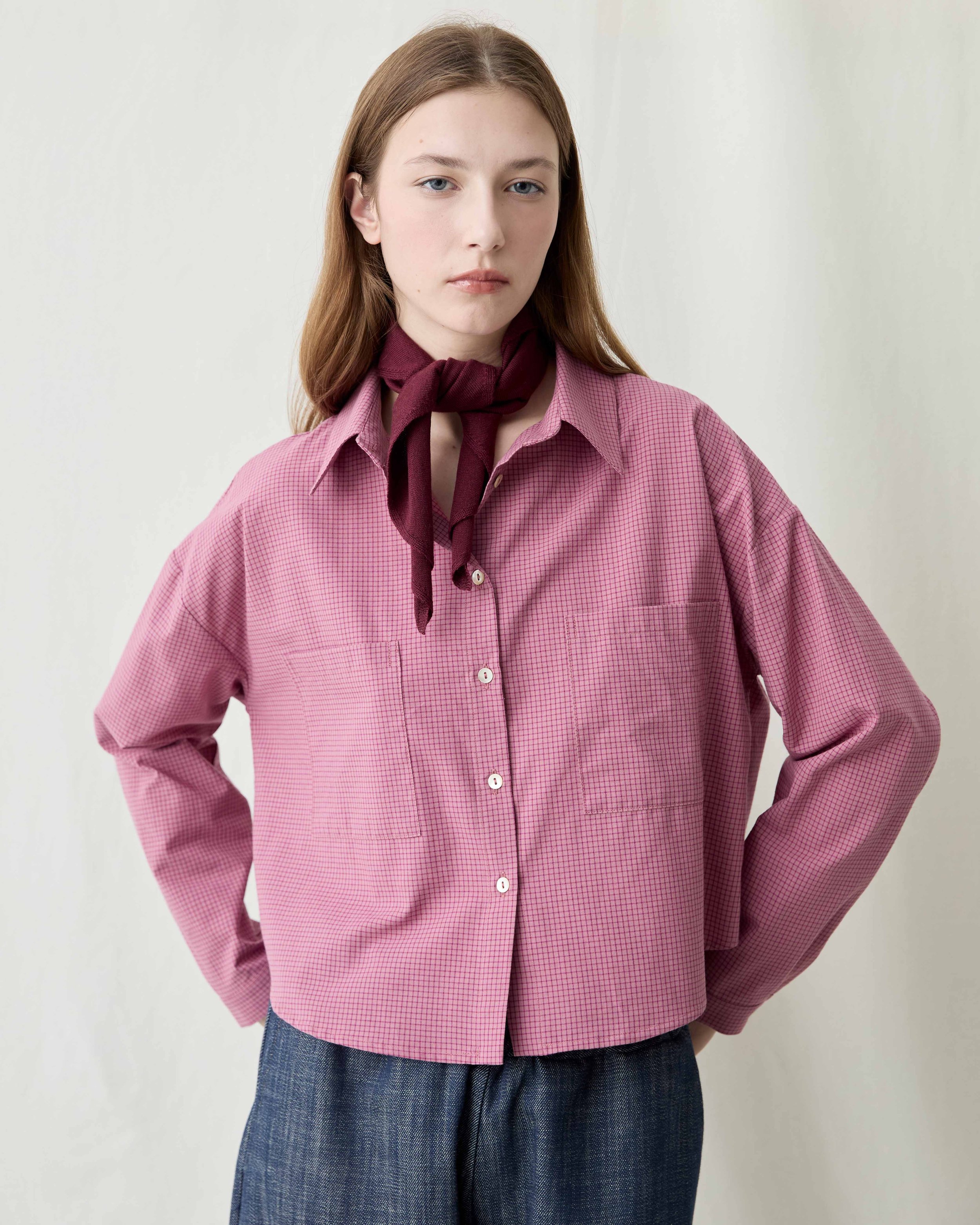 Kaia Checks Shirt_Pink6.jpg