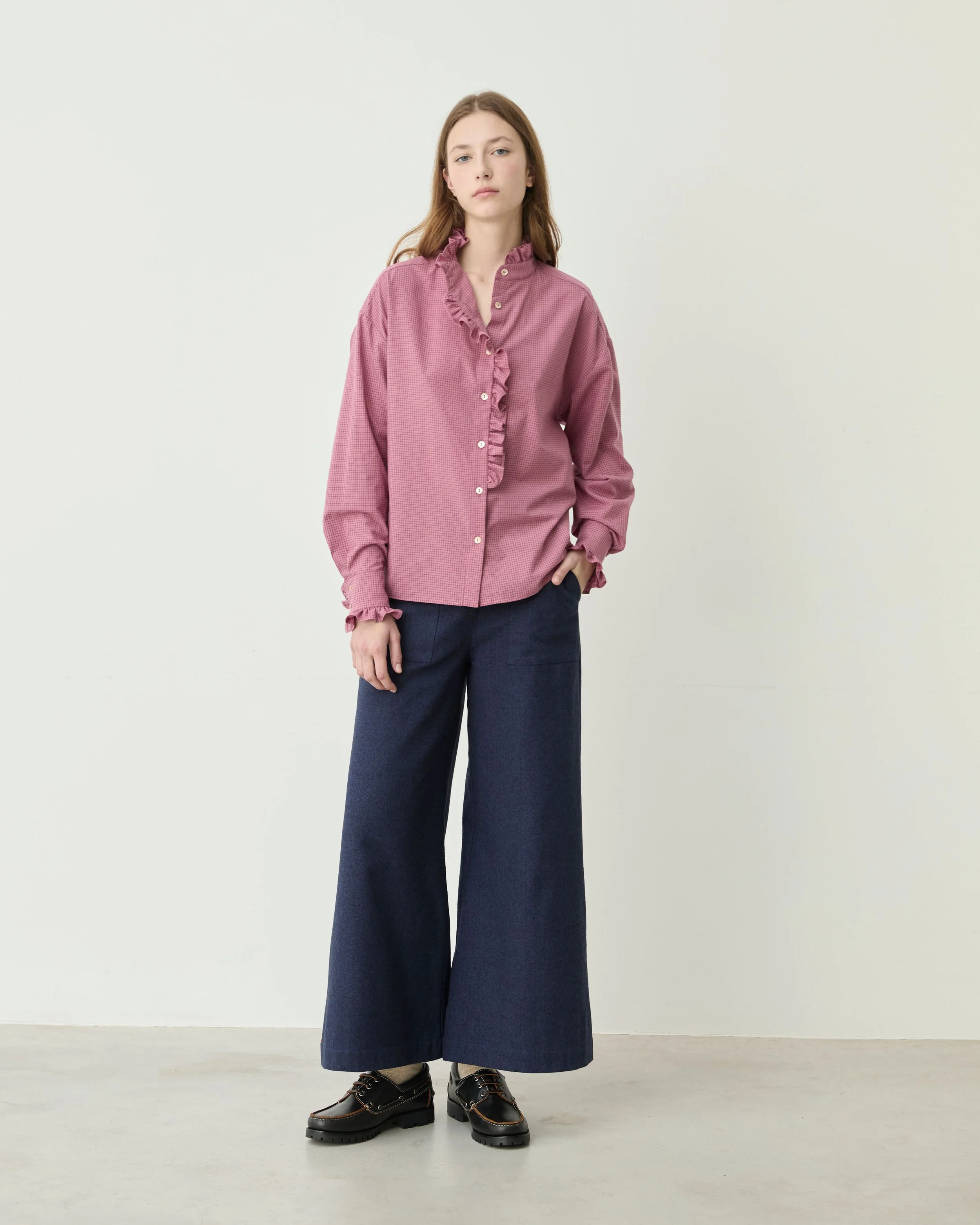 Ella Checks Shirt_Pink1.jpg