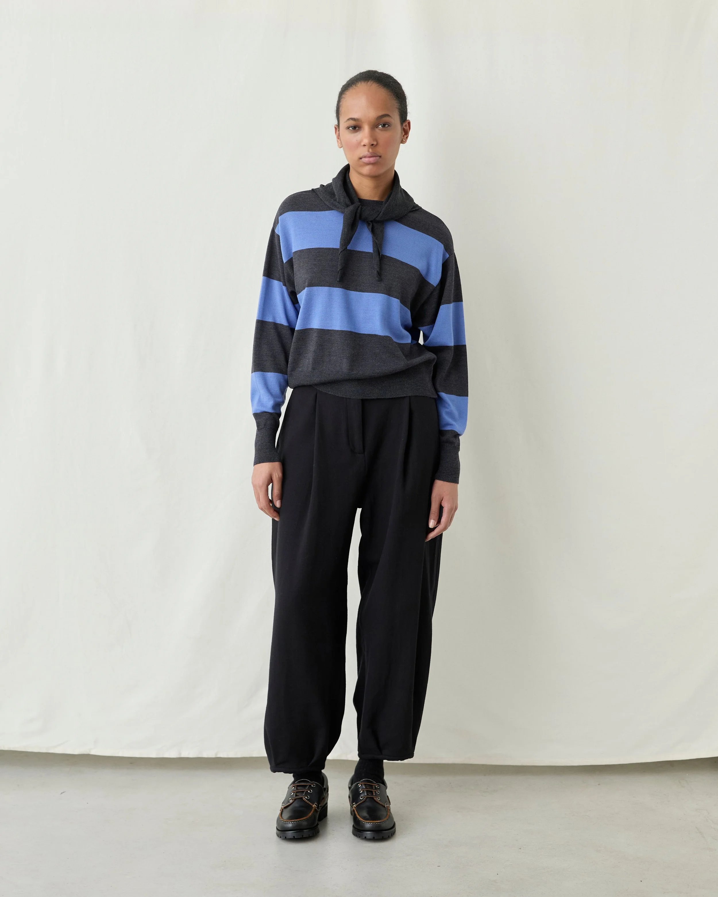 Freya Stripes Sweater_Charcoal Blue Lavender.jpg