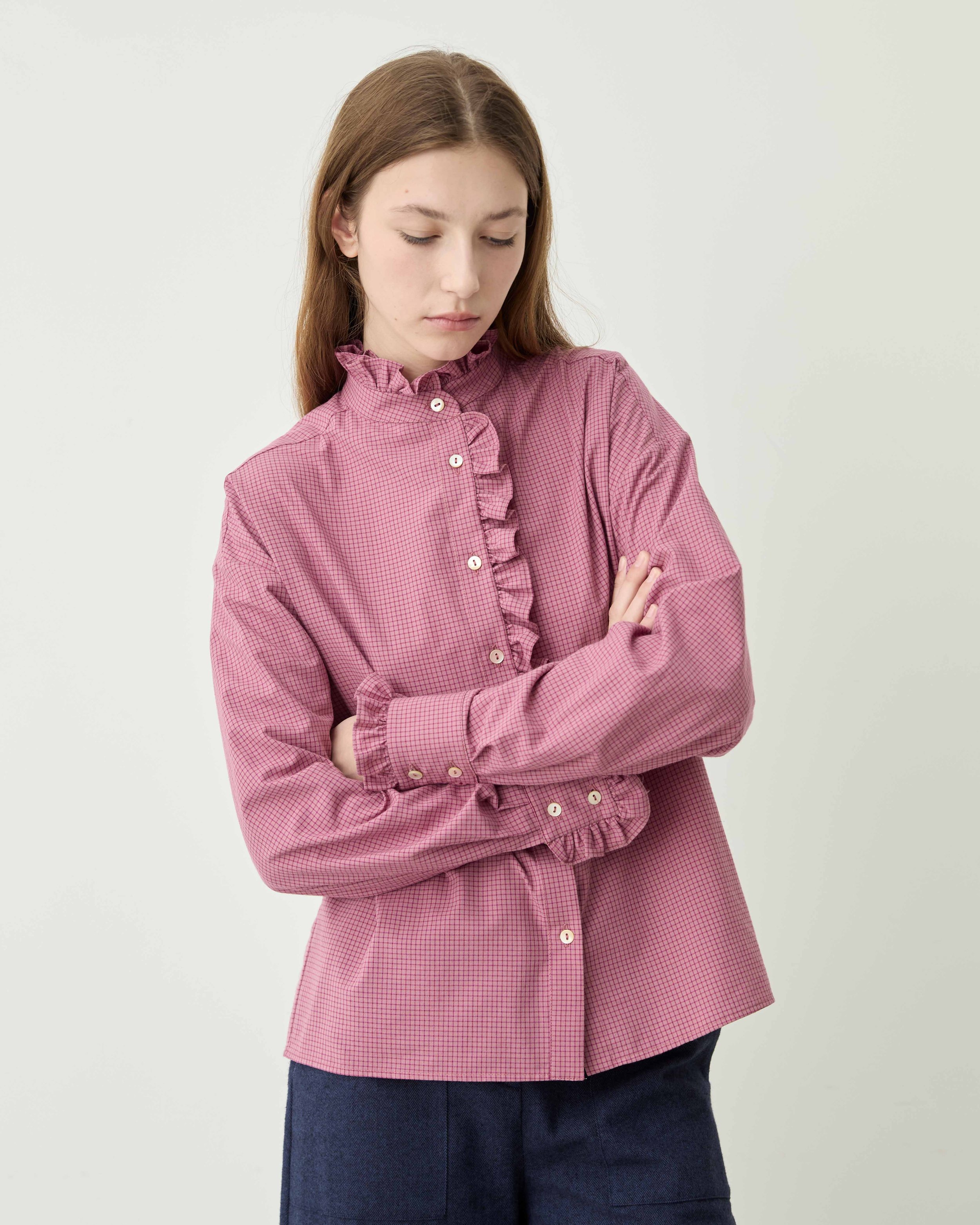 Ella Checks Shirt_Pink9.jpg