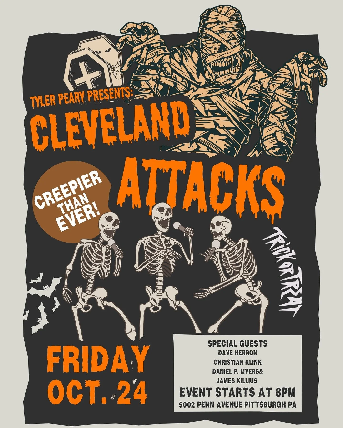 Comedy Roast Battle - TONIGHT - Oct. 24 8 PM 💀☠️🩻