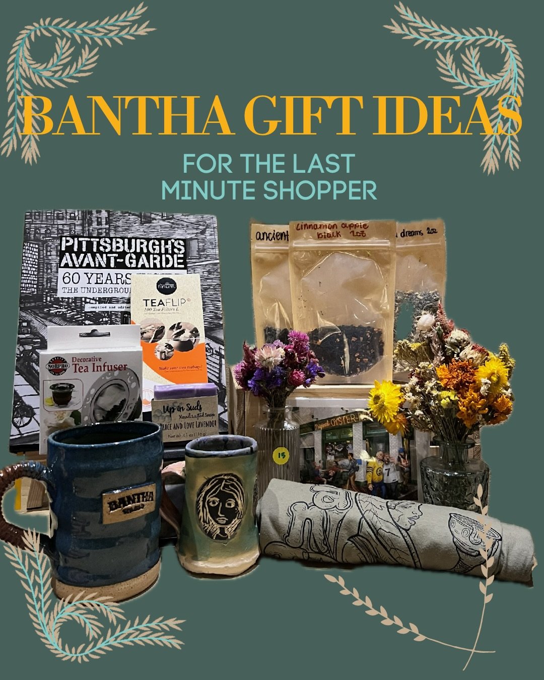 💥ATTN LAST-MINUTE SHOPPERS💥

Out of gift ideas right before Christmas?? Don&rsquo;t worry ‼️ We have high-quality and affordable gifts at Bantha Tea Bar! Look through our gift guide to see what&rsquo;s available in our shop right now 

GIFT TIP: Lo