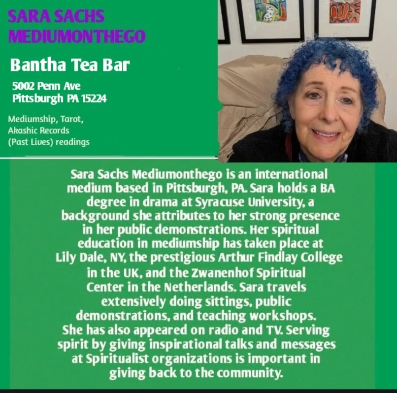 Feeling lost? Curious what life has in store for you? Tarot sessions with Sara @sarasachsmediumonthego will be available this Thursday in Bantha, 4-7 PM! ✨

Walk-ins are welcome! shorter sessions start at $25