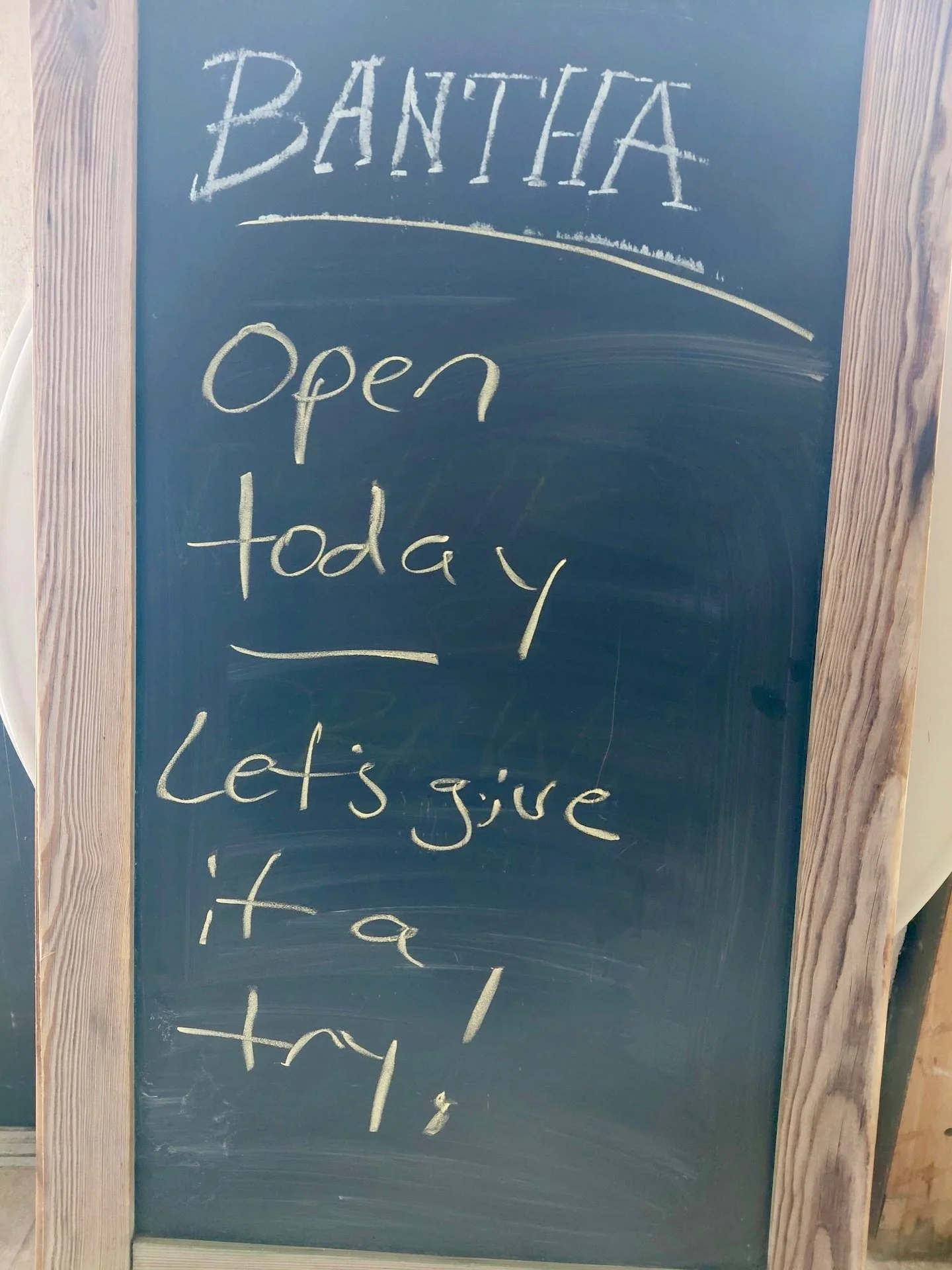 Finally open today! 12-7 come see us we miss you