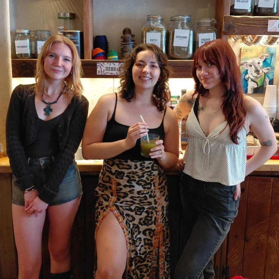 First Fridayyyyyyy ☕️☕️☕️ come see us 🩷🧡