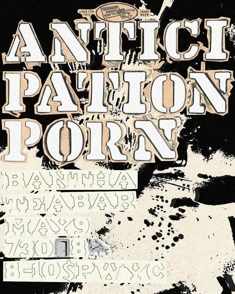 SATURDAY MAY 9TH - Anticipation Porn - live scoring experimental short films by @cut_numbers &amp; music by @stripochre @therealmusicmechanic 

Doors at 7:30
Show at 8
$8-$10 PWYC