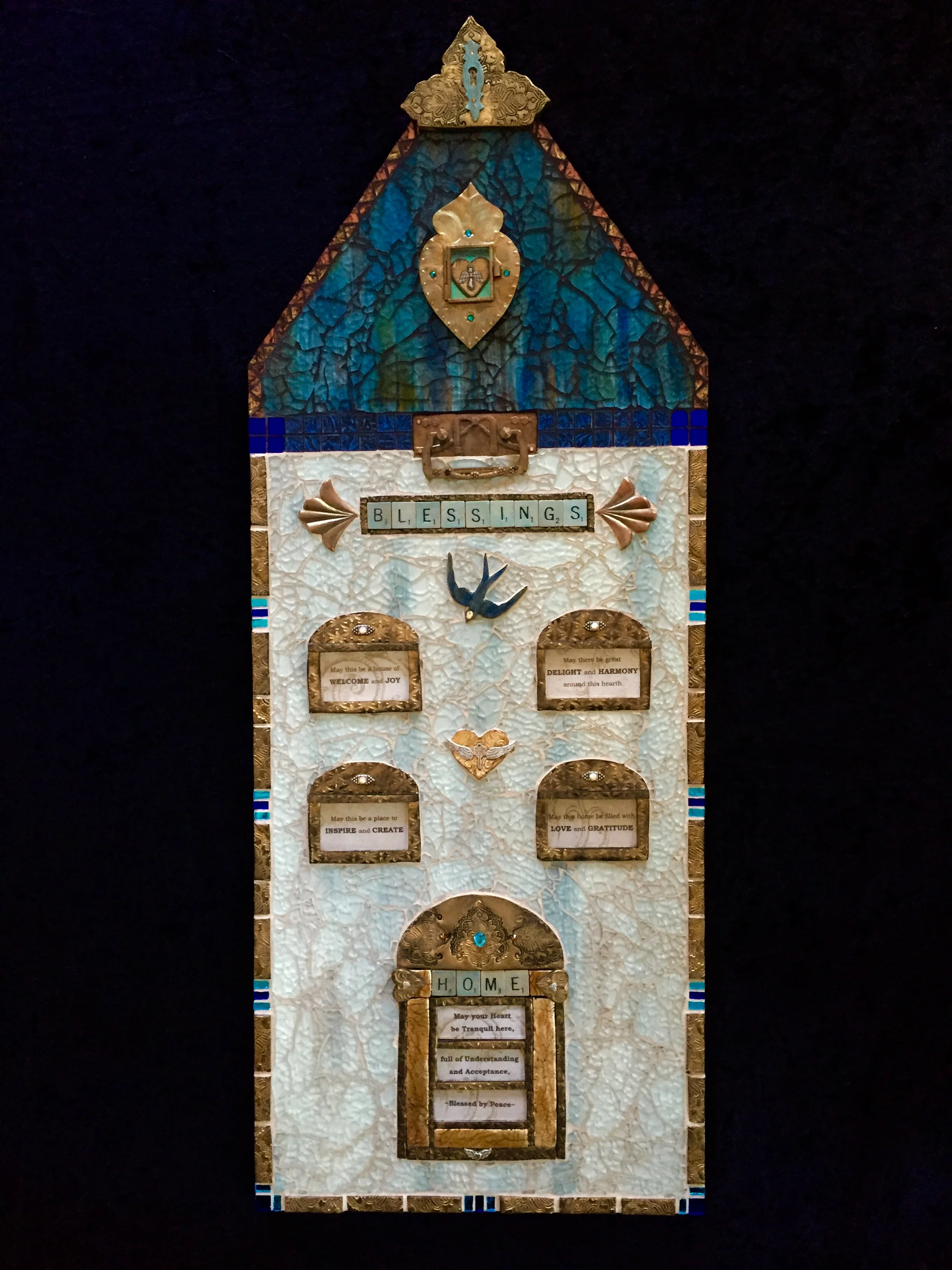 Blessings, 36" x 14”