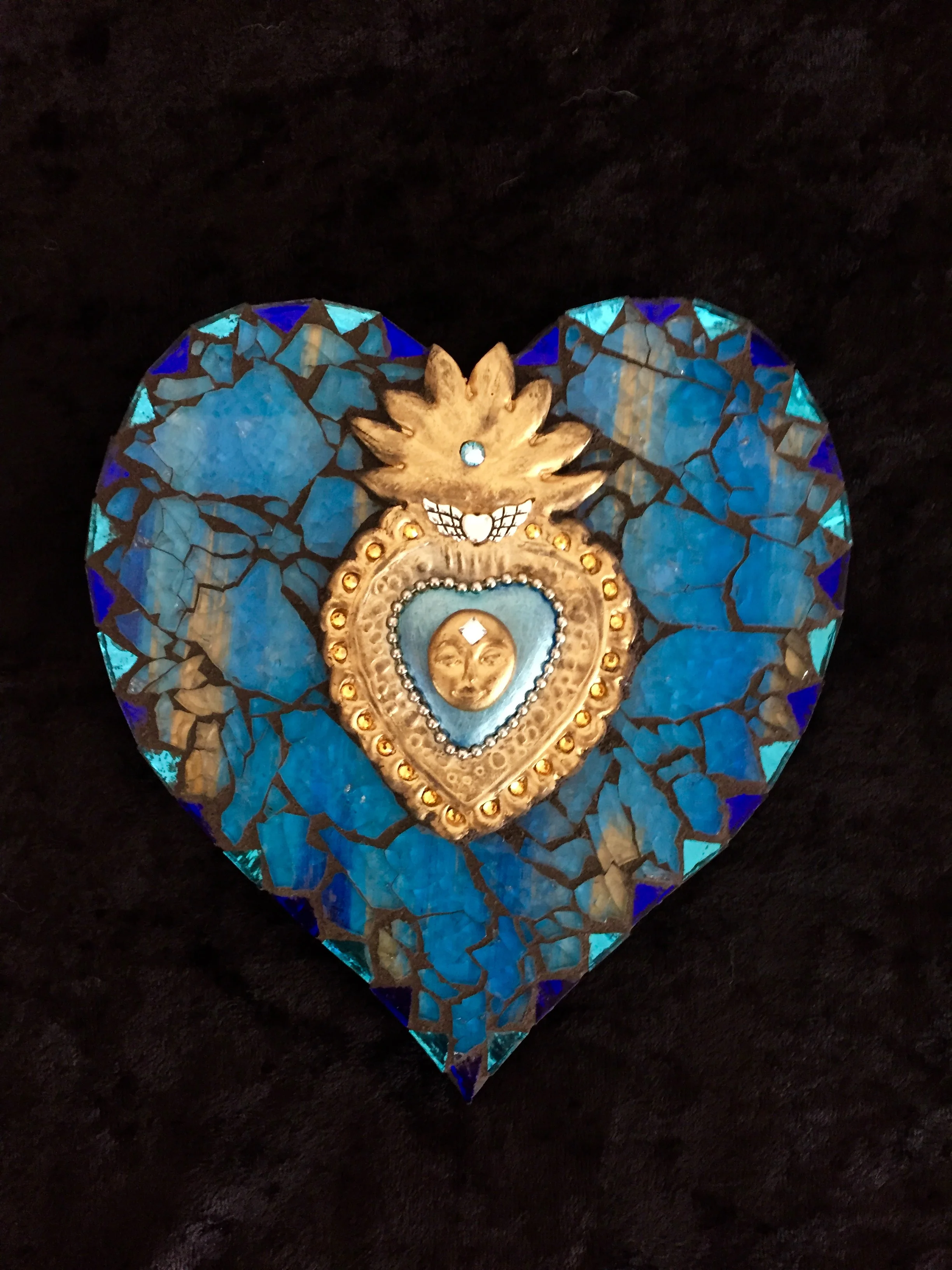 Sweet Blue, 6" SOLD