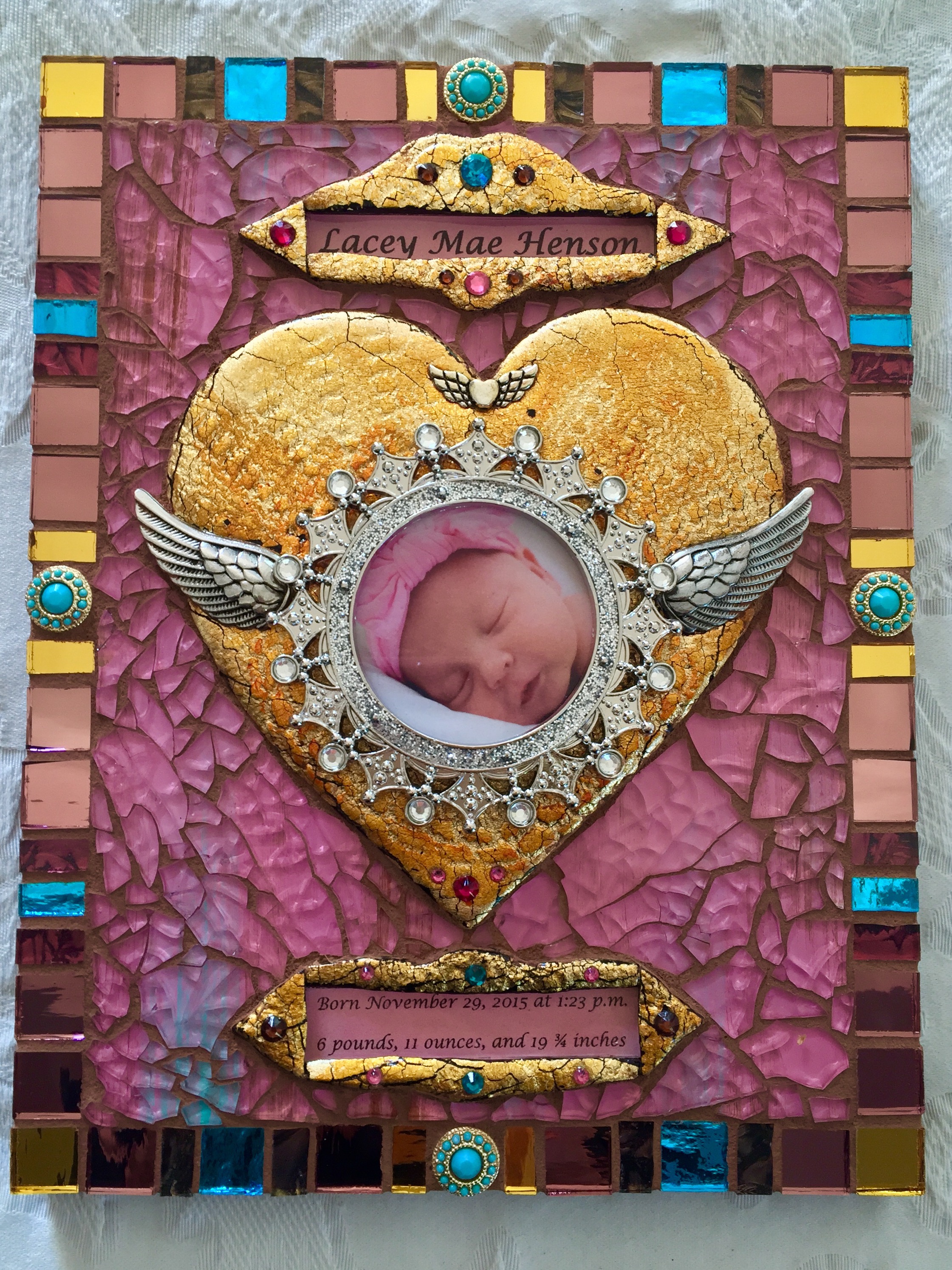 Lacy, Birth Tile