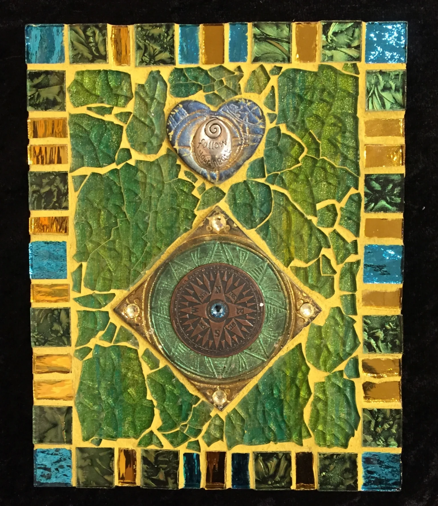 Follow Your Heart 5" x 6" SOLD