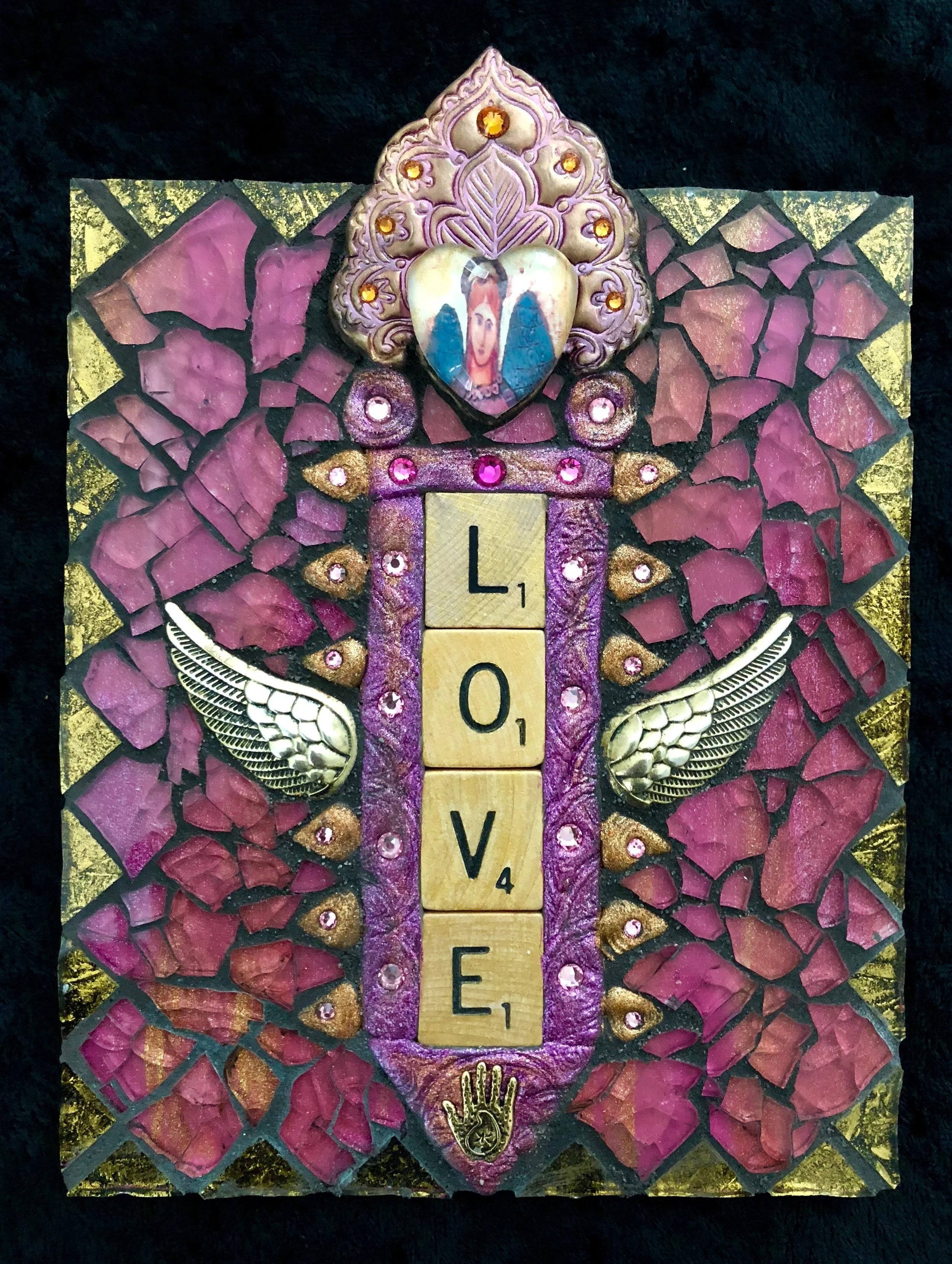 Love 6" x 5" SOLD