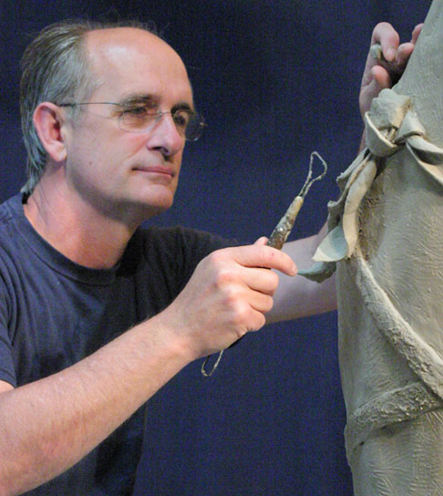Photo-ofWalt~sculptingdavid3x3.jpg