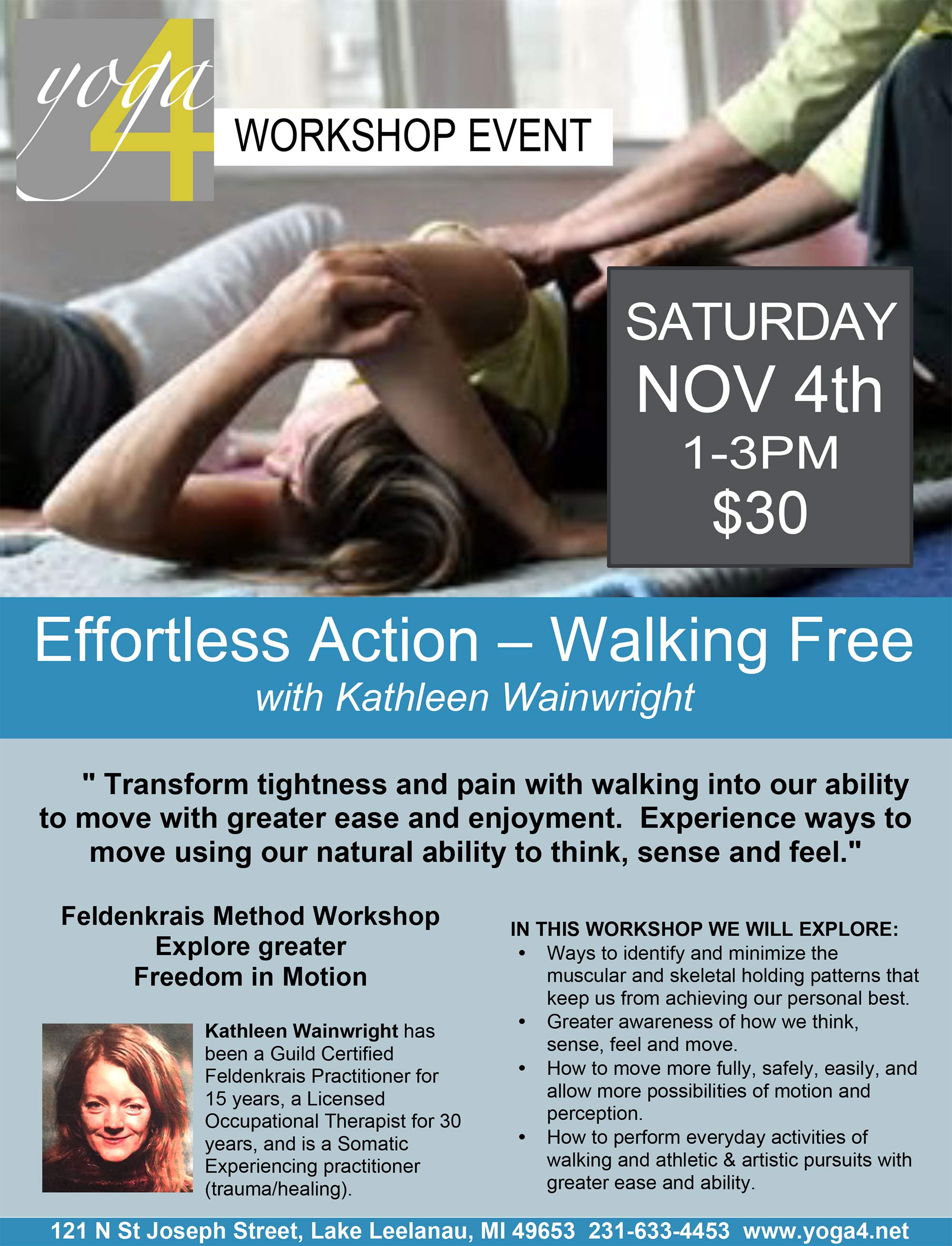 November 4 Class: Effortless Action - Walking Free — Freedom In Motion  Therapy