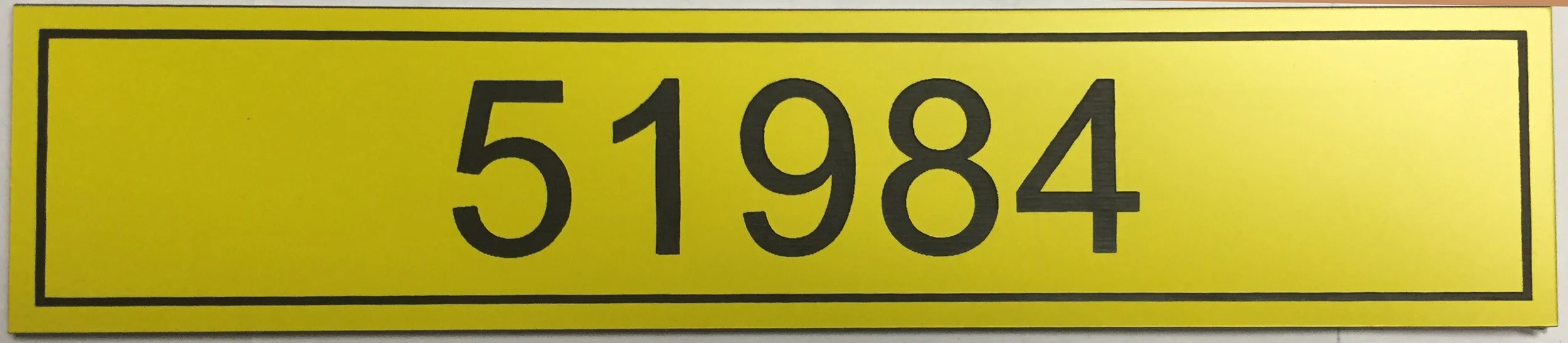 Laser Engraved Plastic