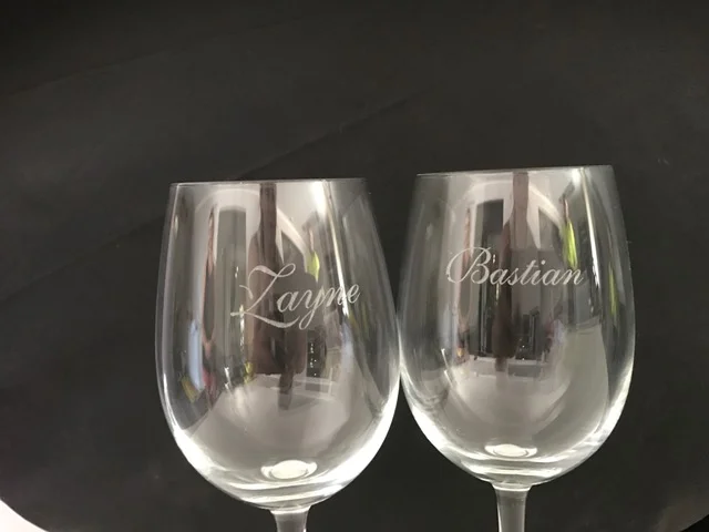 Laser Etched Glasses