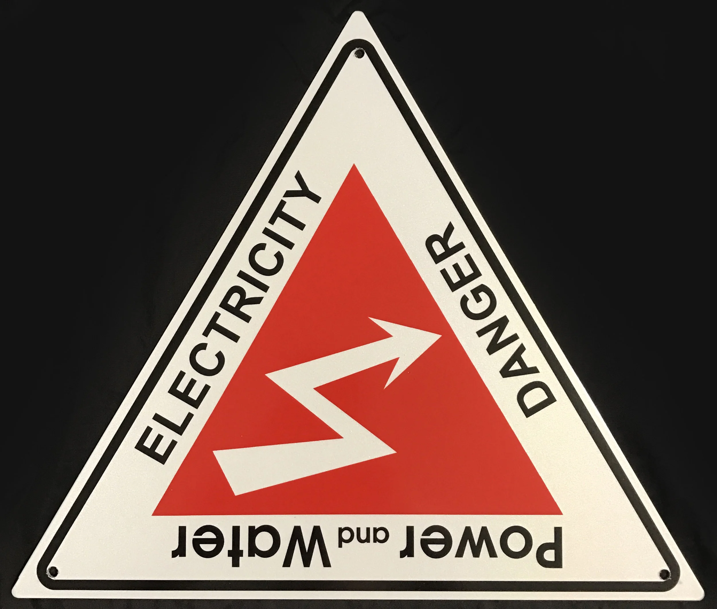 Reflective Sign, Printed Australian Laser Tech.