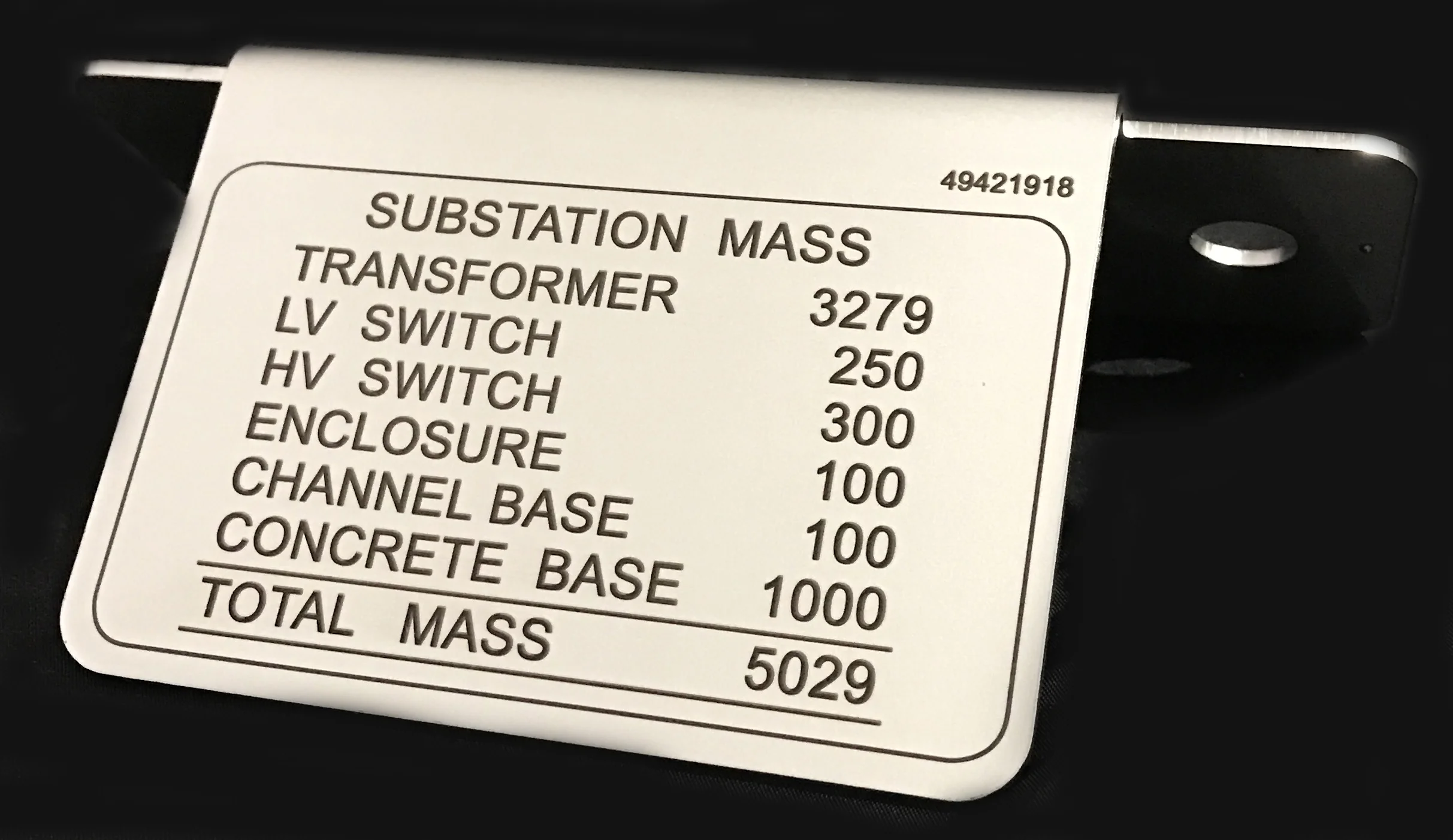 Stainless Steel Name Plate