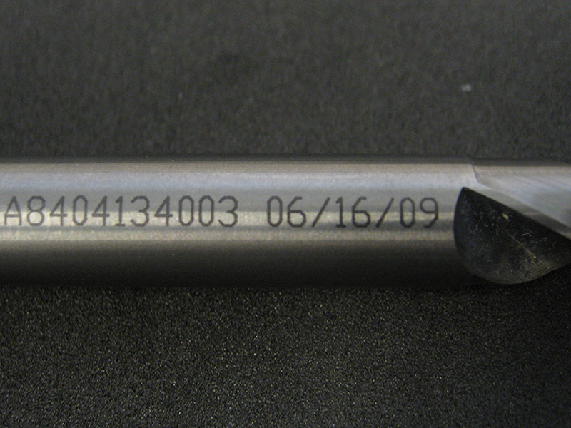 Laser Marked Tool Identification