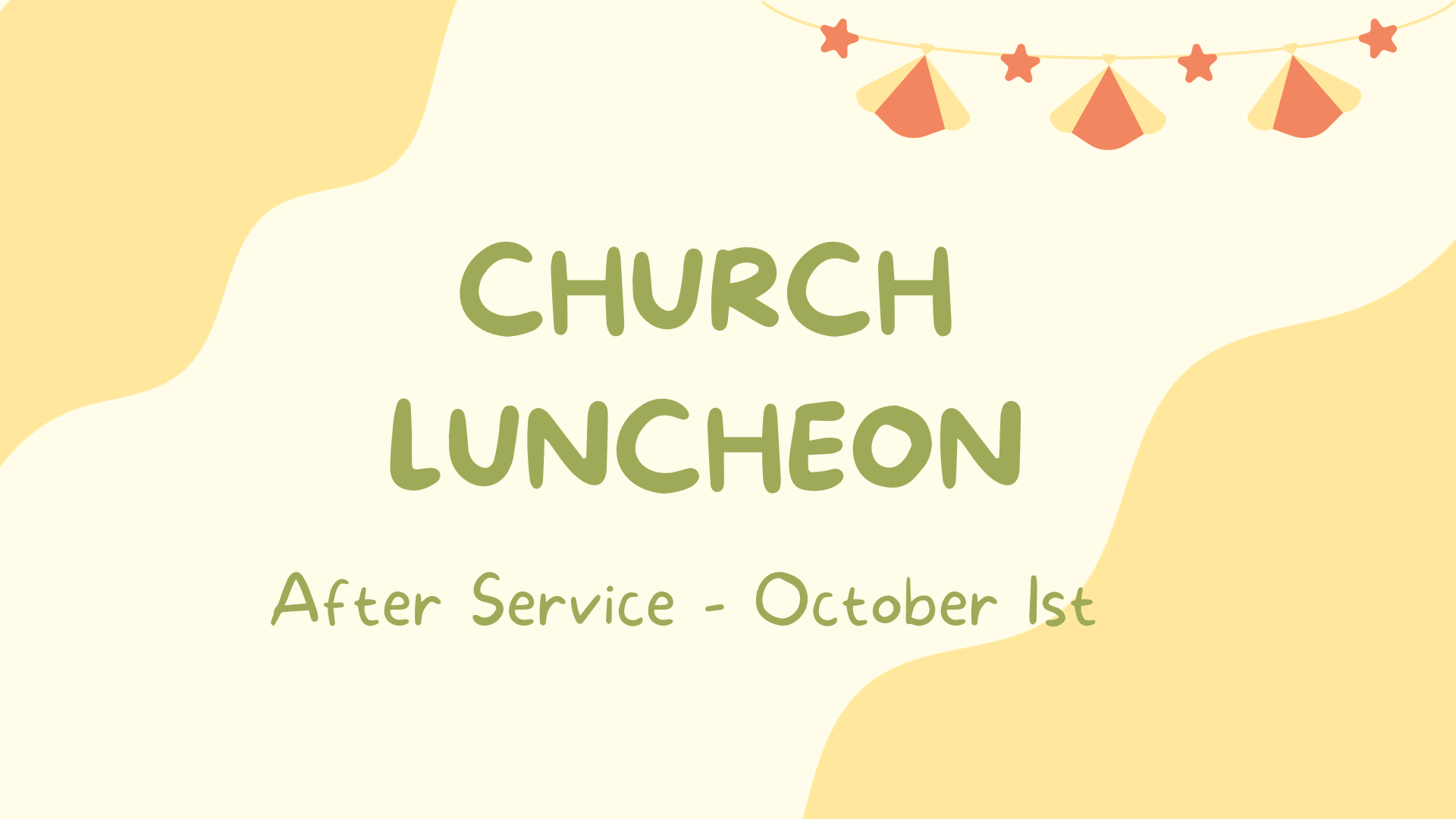 Church Luncheon
