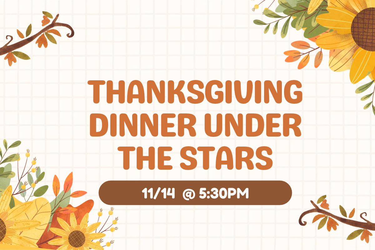 Dinner Under The Stars (11/14)