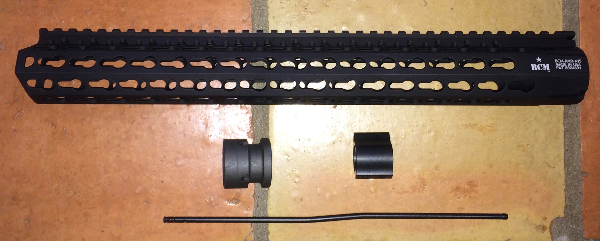 AR-15 Handguard change