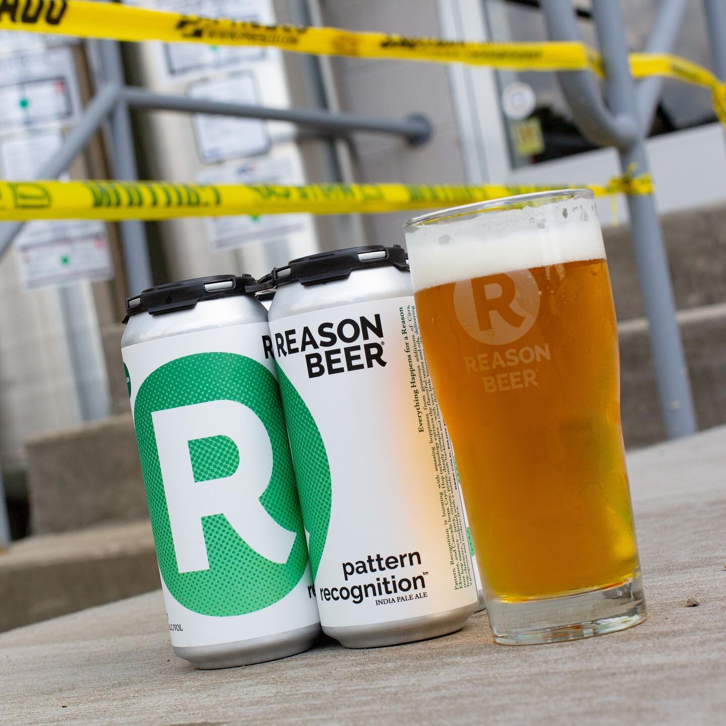 Caution: the beer and the concrete pad are both very fresh. #reasonbeer #patternrecognition #ipa #charlottesvillebeer #vacraftbeer
