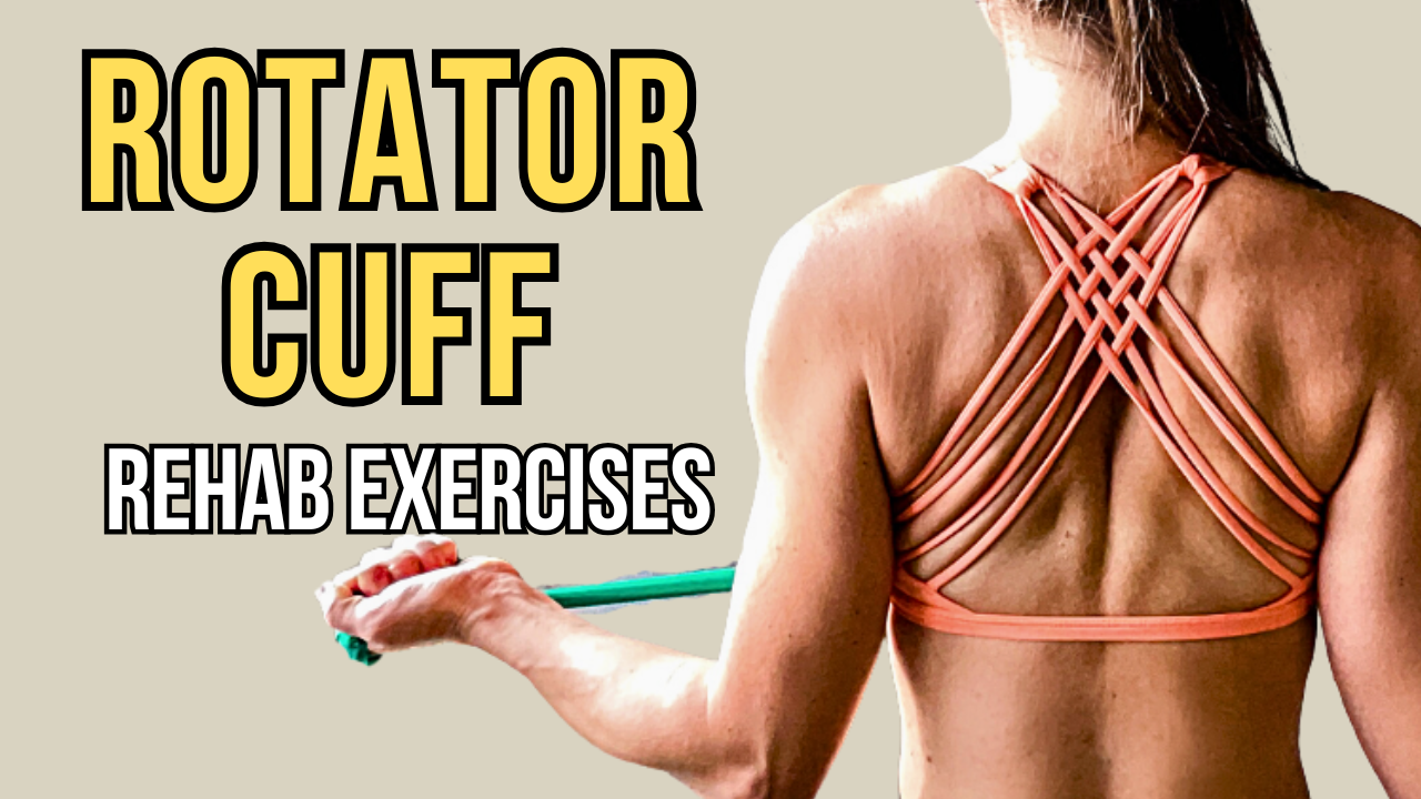 TOP 3 Shoulder Warm Up Exercises! (Rotator Cuff Warm Up)