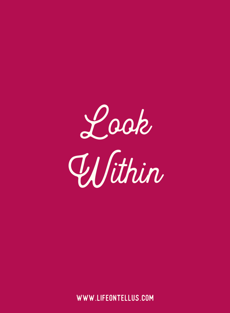Look within