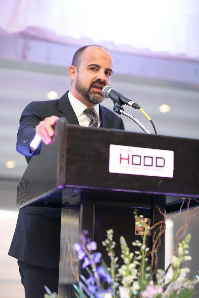 Welcoming remarks were given by Gala Host Committee Chairman Marty Ozinga, IV, President of Ozinga Bros, Inc.