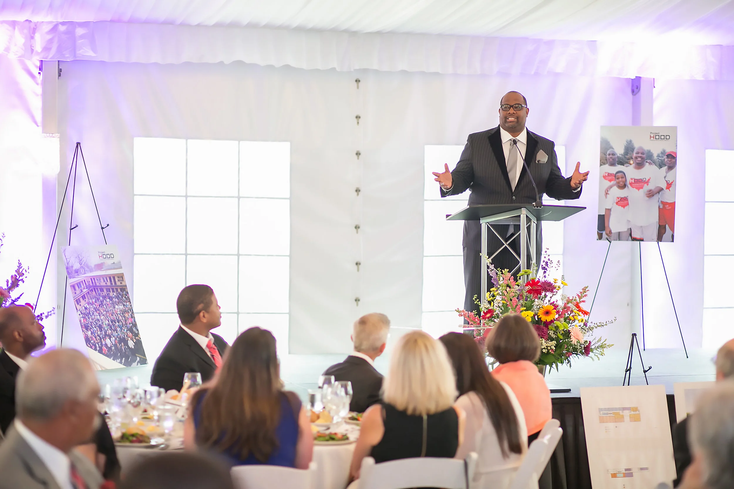Pastor Corey B. Brooks, Executive Director of Project H.O.O.D.