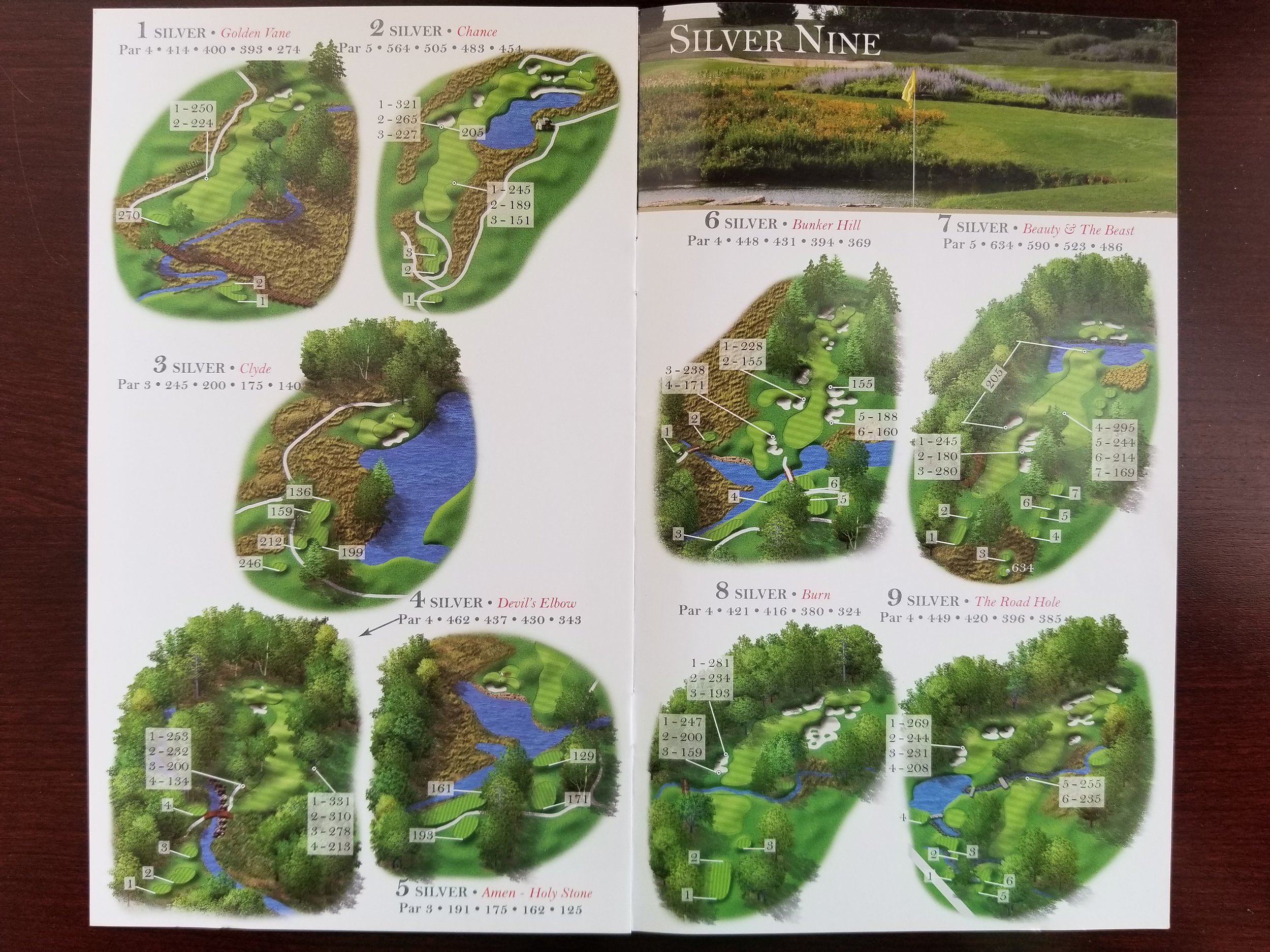 Silver Nine Course Guide for Rich Harvest Farms