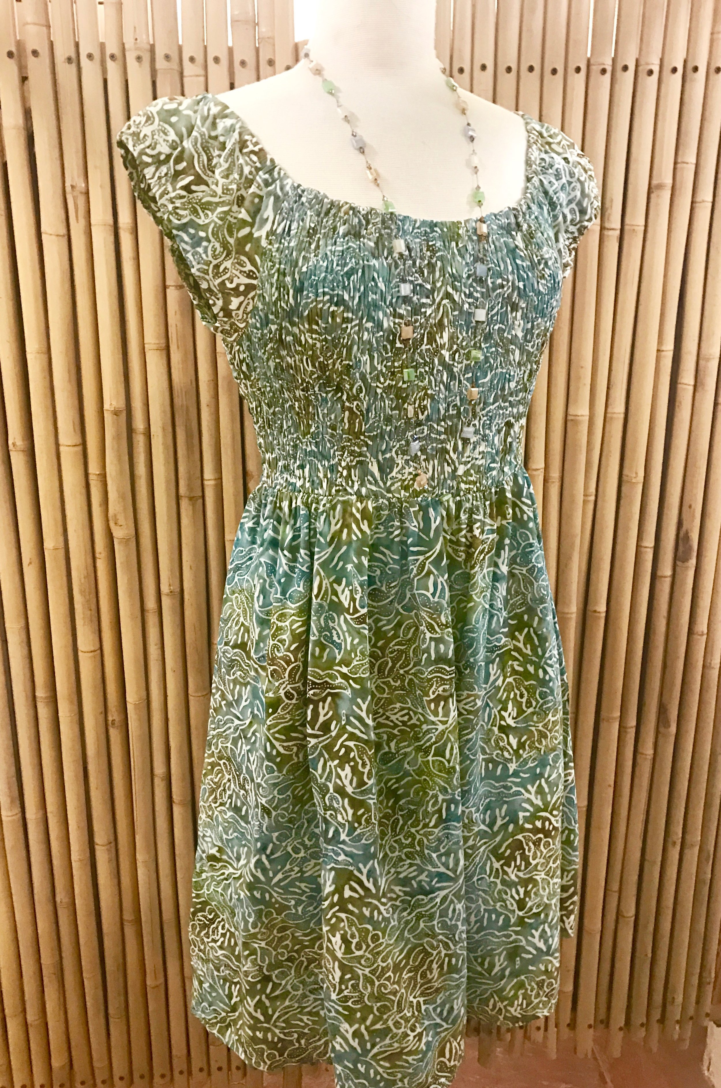 Batik dress by Oceania